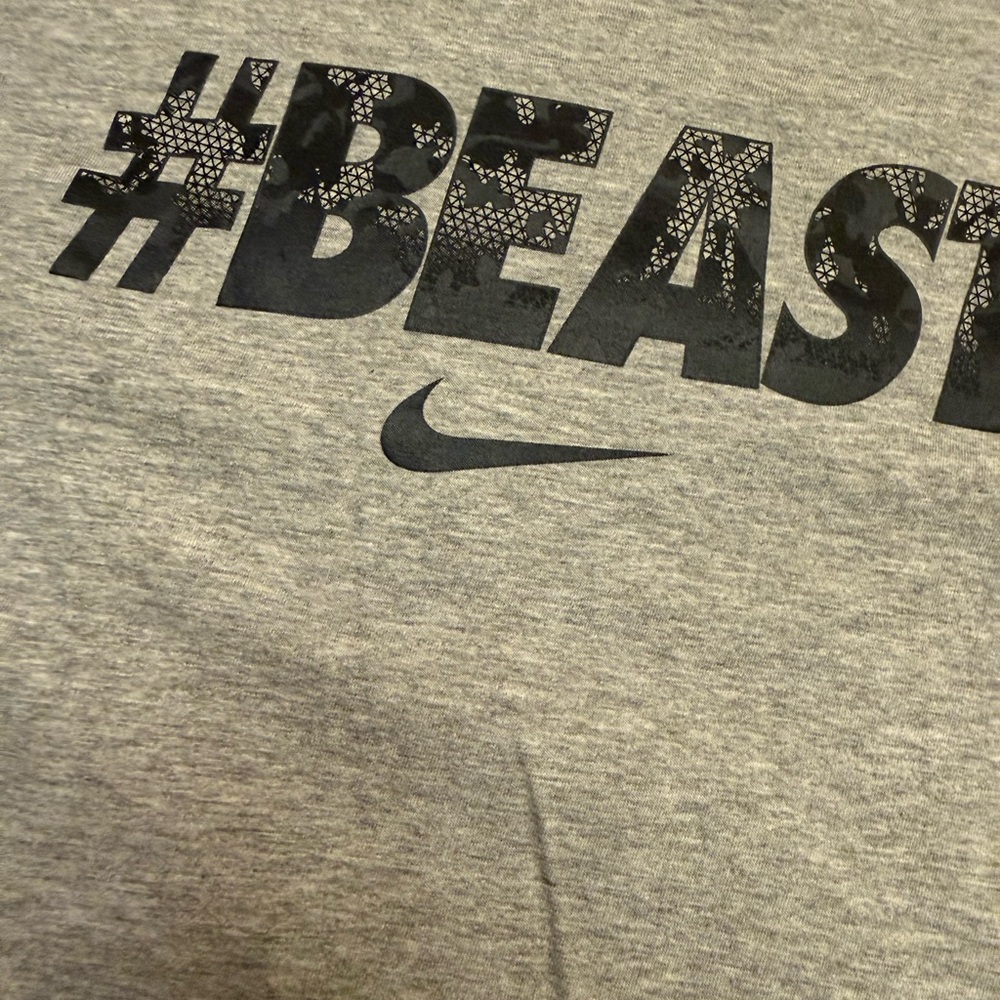 Nike Heather Gray Athletic Tee